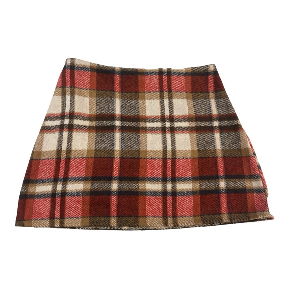 MakeMeChic Woman’s Plaid Skirt High Waisted Pencil Mini Skirt